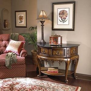 Butler Specialty Connoisseur's Demilune Console Table