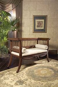 Butler Specialty Antique Cherry English Settee