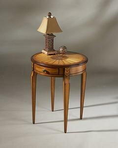 Butler Specialty Olive Ash Burl Side Table
