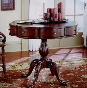 Butler Specialty Plantation Cherry Clover Pedestal Table