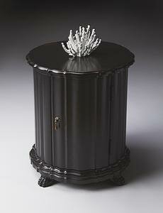 Butler Specialty Plum Black Drum Table 0571136