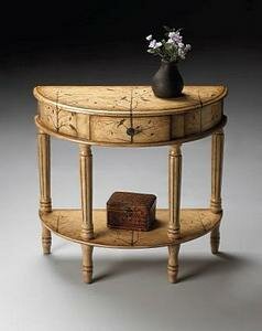 Butler Specialty Winter Forest Demilune Console Table