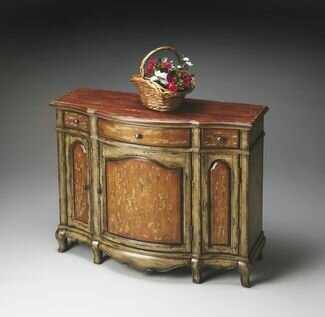 Butler Specialty Old Spanish Mission Console Cabinet