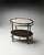 Butler Artists' Originals Barrington Mirrored Pecan Oval Accent Table - 0822316