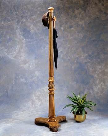 Butler Gresham Oak Costumer