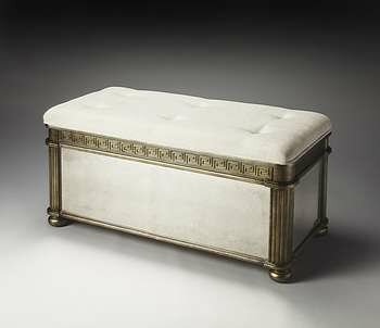 Butler Masterpiece Argos Mirrored Storage Bench - 1127146