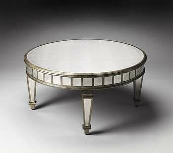 Butler Masterpiece Garbo Mirrored Cocktail Table - 1140146