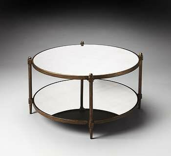 Butler Metalworks Nora Mirrored Cocktail Table - 1148025
