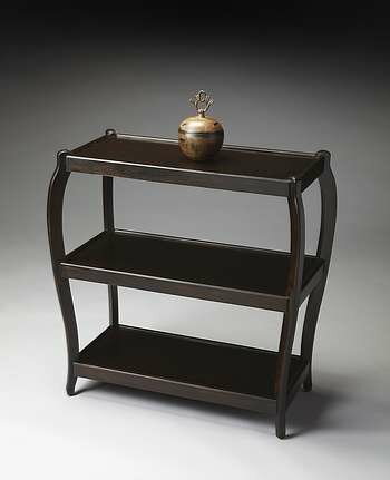 Butler Specialty Rubbed Black Console Table - 1240234