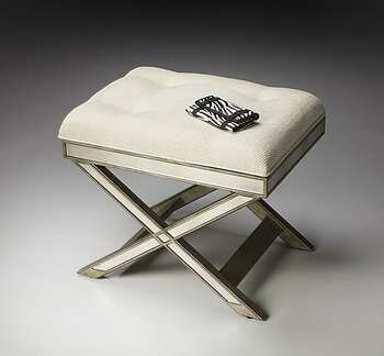 Butler Specialty Mirror Vanity Stool - 1253146