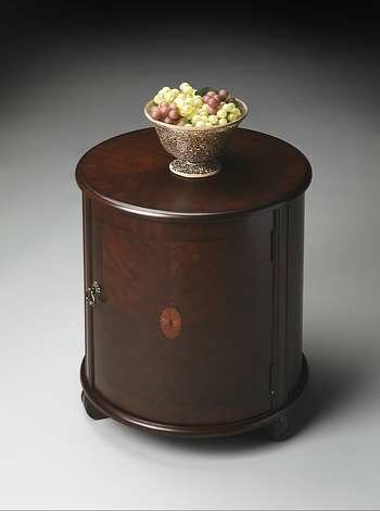 Butler Specialty Plantation Cherry Drum Table - 1260024
