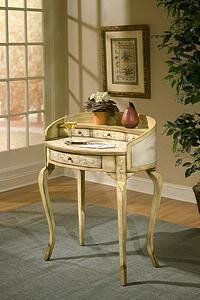 Butler Specialty Tuscan Cream Hand Painted Ladies Writing Desk
