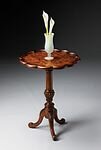 Butler Specialty Olive Ash Burl Pedestal Table
