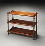 Butler Masterpiece Rothwell Olive Ash Burl 3-Tier Console Table - 1530101