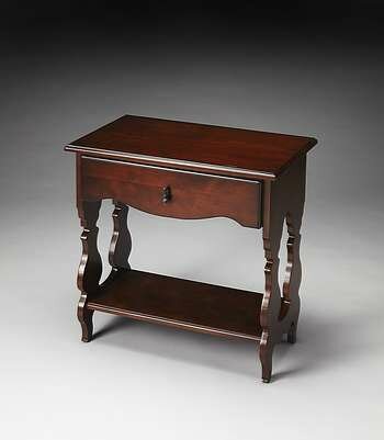 Butler Archibald Plantation Cherry Side Table