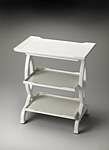 Butler Loft Kimiko Glossy White Side Table - 1570304