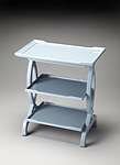 Butler Loft Kimiko Glossy Wedgewood Side Table - 1570305