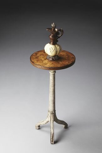 Butler Specialty Toasted Marshmallow Pedestal Table