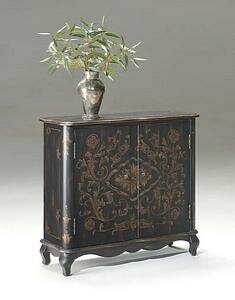Butler Specialty European Black Console Chest