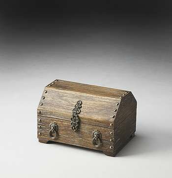 Butler Sausalito Antique Brown Jewelry Box-1852296