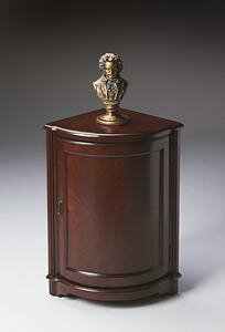 Butler Specialty Plantation Cherry Corner Cabinet