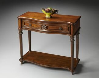 Butler Specialty Vintage Oak Console Table 2130001