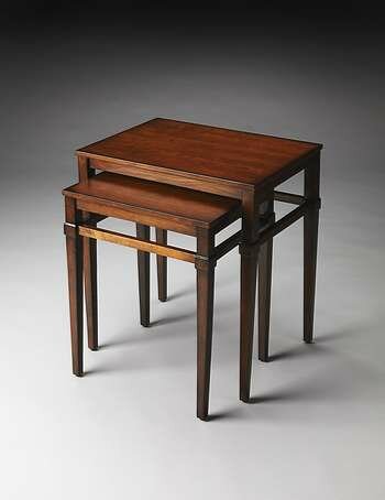 Butler Nolan Plantation Cherry Nest Of Tables - 2219024
