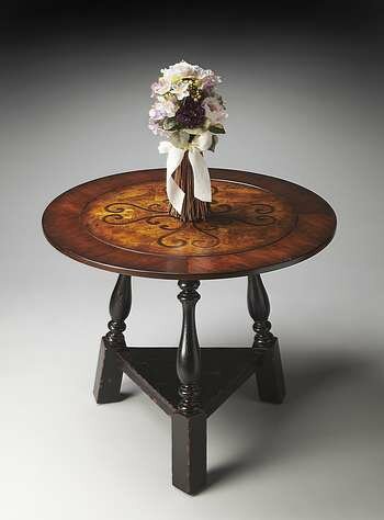 Butler Specialty Black and Tan Foyer Table - 2244283