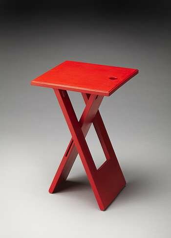 Butler Loft Hammond Red Folding Table - 2259293