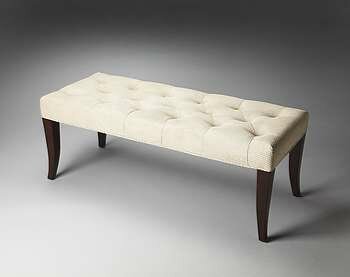 Butler Taylor Transitional Upholstered Bench