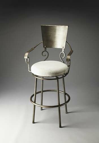 Butler Madrid Metal Revolving Bar Stool - 2689025