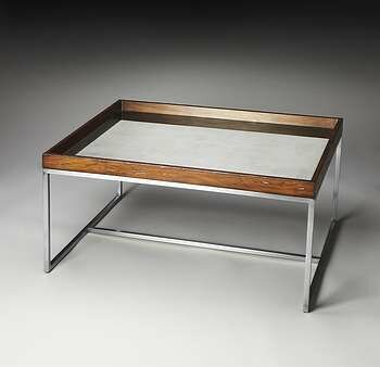 Butler Eastwood Mirrored Cocktail Table - 2696140