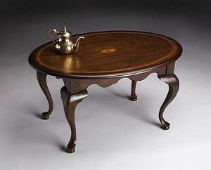 Butler Specialty Plantation Cherry Oval Cocktail Table