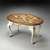 Butler Artists' Originals Grace Farmhouse White Oval Cocktail Table - 3012242