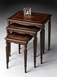 Butler Specialty Plantation Cherry Nest Of Tables