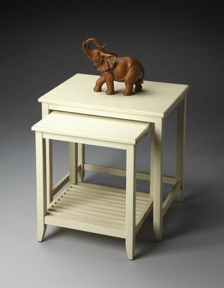 Butler Specialty Cottage White Nesting Tables