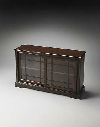 Butler Masterpiece Wharton Plantation Cherry Bookcase Console - 3043024