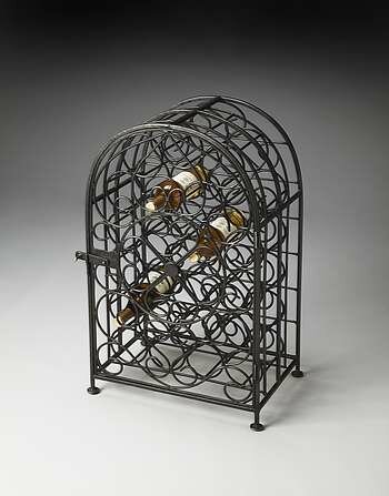 Butler Clybourn Iron Wine Rack - 3119025