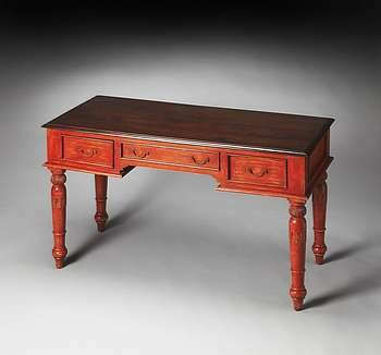 Butler Persimmon Painted Wood Writing Desk-3155290