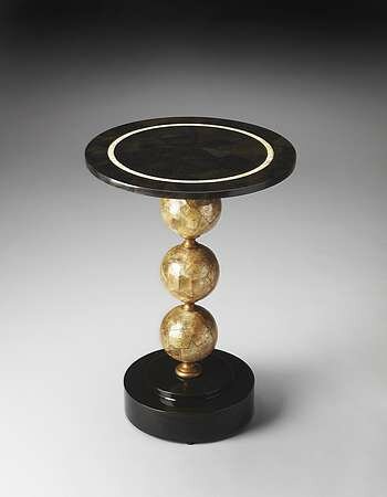 Butler Niven Fossil Stone & Shell Accent Table