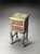 Butler Artifacts Nador Painted Brass Inlay Chairside Table - 3331290