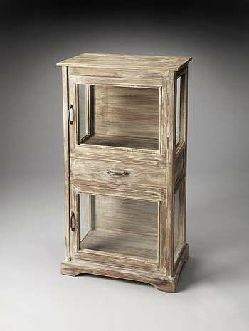 Butler Artifacts Hardin Rustic Display Cabinet - 3383290