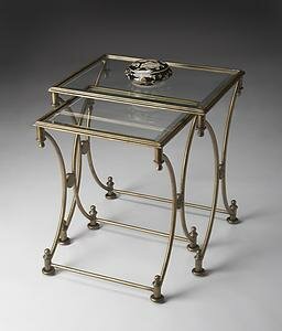 Butler Specialty Antique Gold Nesting Tables