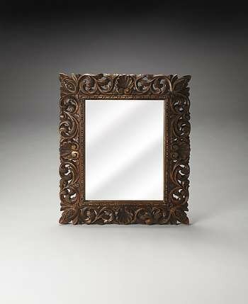 Butler Artifacts Ferdinand Reclaimed Wood Wall Mirror - 4217290