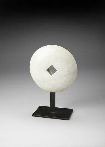 Butler Hors D'Oeuvres Anthem Marble Scuplture - 4237016