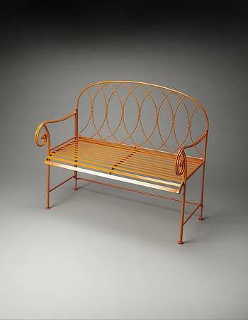 Butler Metalworks Ellipses Metal Bench - 4287294