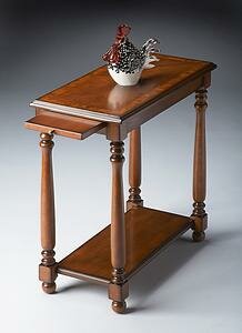 Butler Specialty Olive Ash Burl Chairside Table