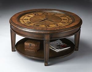 Butler Specialty Heritage Clock Cocktail Table