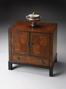 Butler Specialty Cherry & Burl Accent Cabinet
