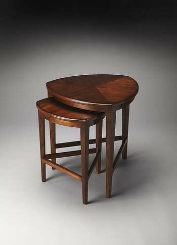 Butler Loft Finnegan Antique Cherry Nesting Tables - 7010011